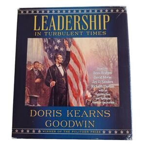 Leadership in Turbulent Times by Doris Kearns Goodwin Audio CD Set